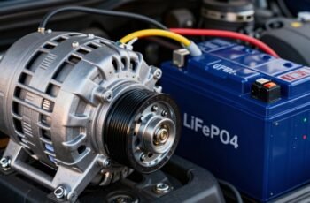 Alternator Charging Lifepo4 Battery